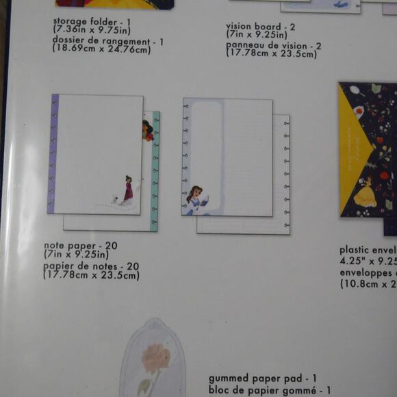 NEW Happy Planner Disney Princess Classic Planner Companion Folders Papers - Picture 12 of 16